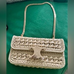 Celine Raffia Bag